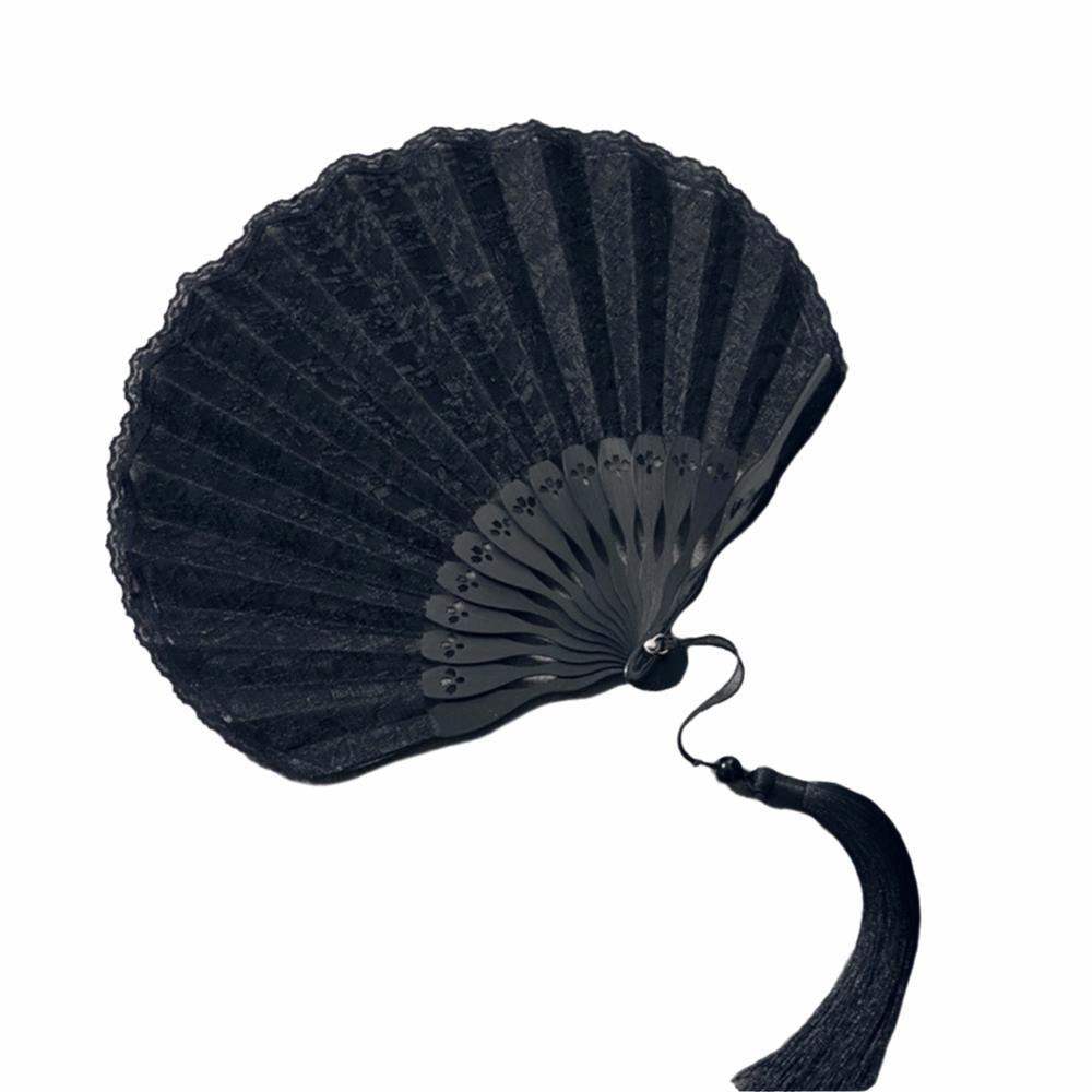 Flower Pattern Hand Fold Fan Shell-Shaped Portable Fan Retro Lace Folding Fan Home Decoration чорний
Flower Pattern Hand Fold Fan Shell-Shaped Portable Fan Retro Lace Folding Fan Home Decoration чорний