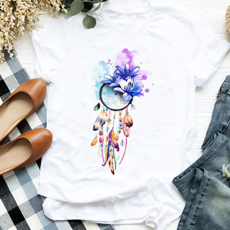 Women Tshirt Butterfly Watercolor Vintage Cartoon Print Top Female T Shirt Harajuku Cute O-Neck Casual Ladies Tee Tops Clothing L білий
Women Tshirt Butterfly Watercolor Vintage Cartoon Print Top Female T Shirt Harajuku Cute O-Neck Casual Ladies Tee Tops Clothing L білий