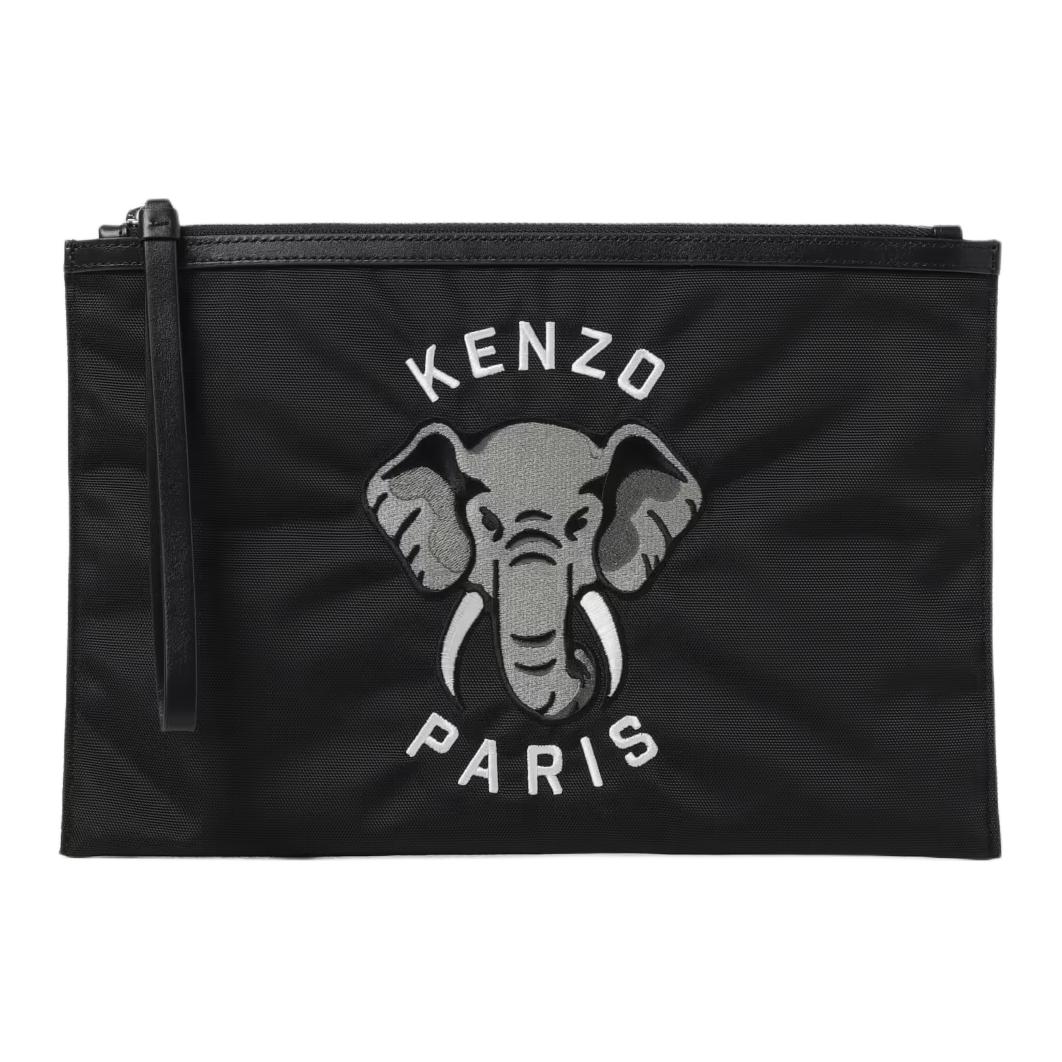 Kenzo Varsity Zipper Closure Polyester Wristlet Clutch Large Men clutch Black FE55PM612F2199 Basic Set (Bag+Dust Bag)
Kenzo Varsity Zipper Closure Polyester Wristlet Clutch Large Men clutch Black FE55PM612F2199 Basic Set (Bag+Dust Bag)