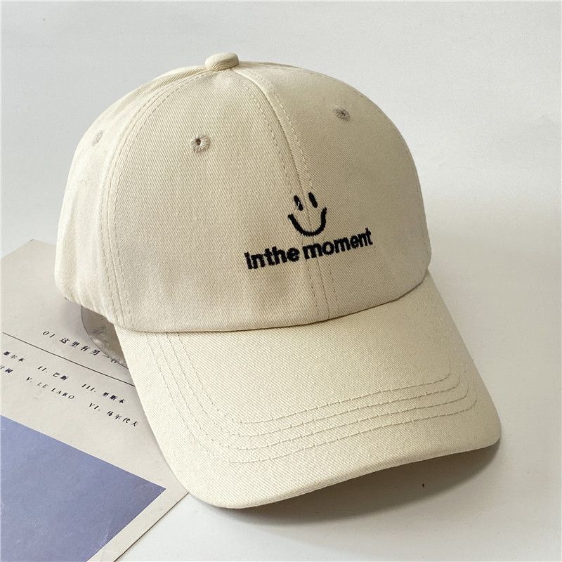 All Year Round Wear Student Baseball Cap Ins K-style Small Smiling Face Embroidery Peaked Cap Men s and Women s Wide Brim Face-Looking Small Sun Hat Beige Adjustable
All Year Round Wear Student Baseball Cap Ins K-style Small Smiling Face Embroidery Peaked Cap Men s and Women s Wide Brim Face-Looking Small Sun Hat Beige Adjustable