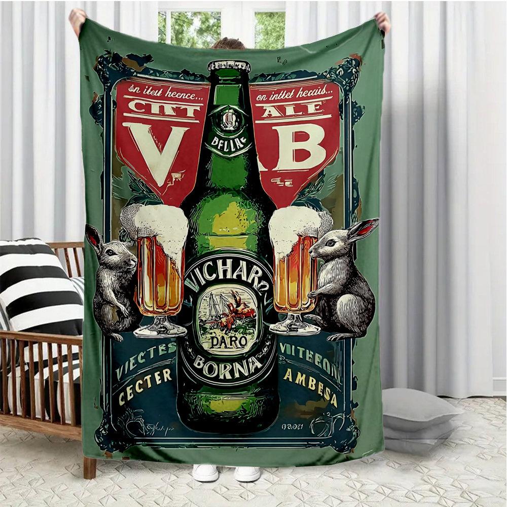 Retro VB Beer Logo Pattern Flannel printed blanket suitable for all seasons suitable for living room office sofa and travel 75x100cm (30x40inch)
Retro VB Beer Logo Pattern Flannel printed blanket suitable for all seasons suitable for living room office sofa and travel 75x100cm (30x40inch)