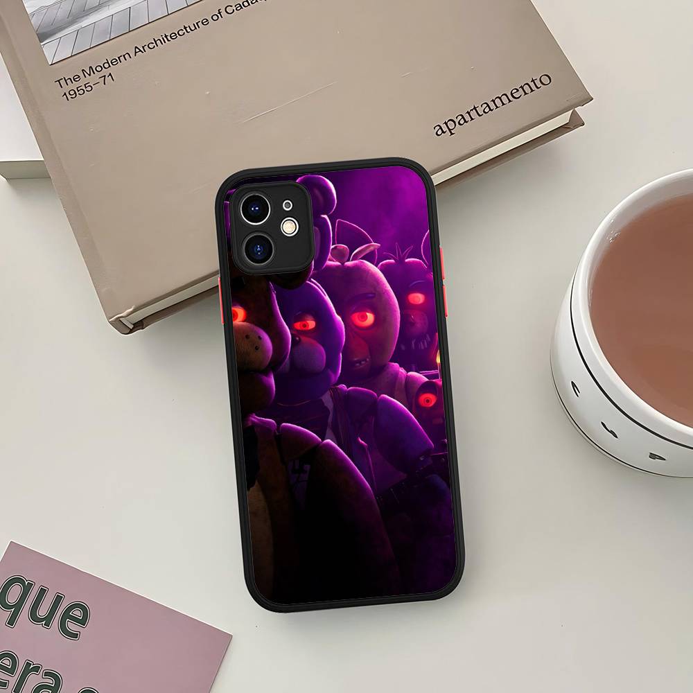 Five-Nights-At-Freddys Phone Case For IPhone 16 15 14 13 12 11 Pro Max 7 8 6 6s Plus Matte Cover iphone 16pro max
Five-Nights-At-Freddys Phone Case For IPhone 16 15 14 13 12 11 Pro Max 7 8 6 6s Plus Matte Cover iphone 16pro max