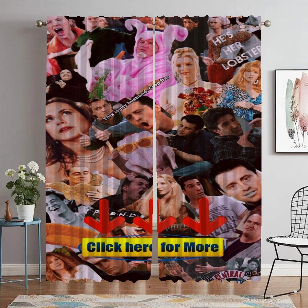Friends Partition Modern Living Room Curtains for Camera Blackout Curtains 2 Pieces Halloween Decoration Window Curtain Shades W50xH70cmx2pcs-CL
Friends Partition Modern Living Room Curtains for Camera Blackout Curtains 2 Pieces Halloween Decoration Window Curtain Shades W50xH70cmx2pcs-CL