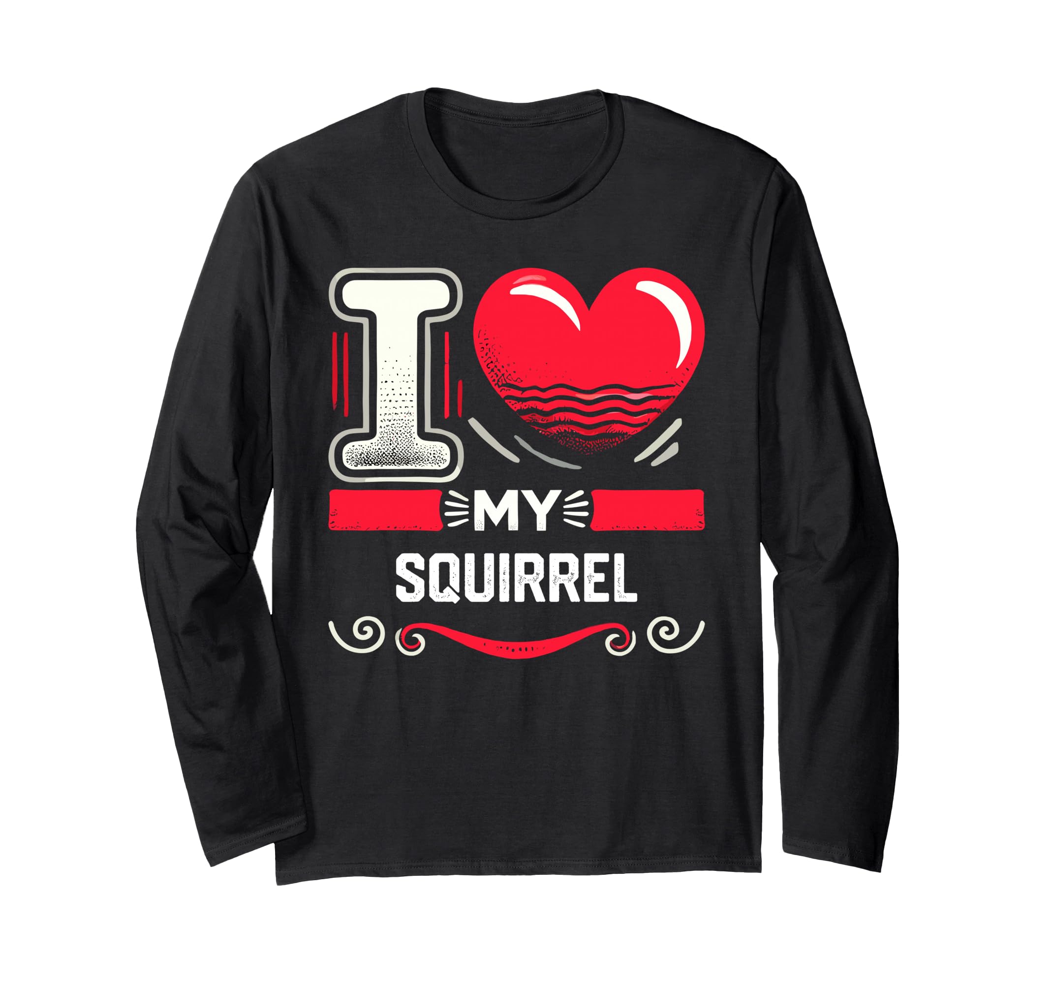 I Love My SQUIRREL T-shirt Heart Squirrel Long Sleeve T-shirt
I Love My SQUIRREL T-shirt Heart Squirrel Long Sleeve T-shirt