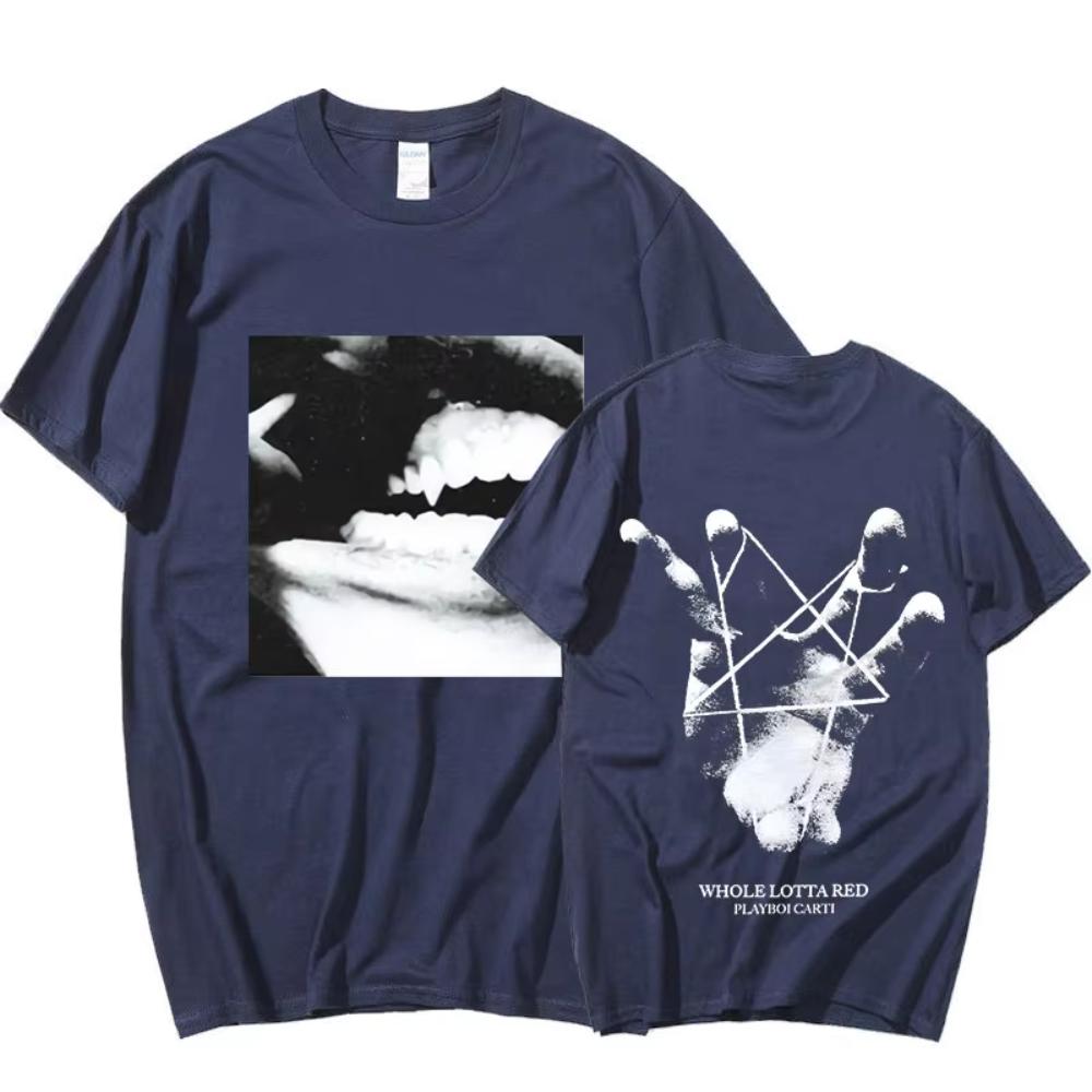 Hip Hop Rapper Playboi Carti Tshirt Music Album Whole Lotta Red Men Women Casual Tee Shirt Fashion Oversized Tshrit Streetwear 3XL
Hip Hop Rapper Playboi Carti Tshirt Music Album Whole Lotta Red Men Women Casual Tee Shirt Fashion Oversized Tshrit Streetwear 3XL