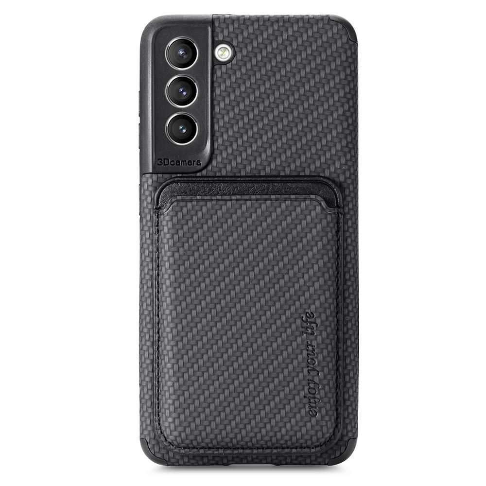 For Samsung Galaxy S21 FE 5G Mobile Phone Bag Case PU Leather Coated TPU+PVC Detachable Card Holder Carbon Fiber Texture Protective Cover Black
For Samsung Galaxy S21 FE 5G Mobile Phone Bag Case PU Leather Coated TPU+PVC Detachable Card Holder Carbon Fiber Texture Protective Cover Black