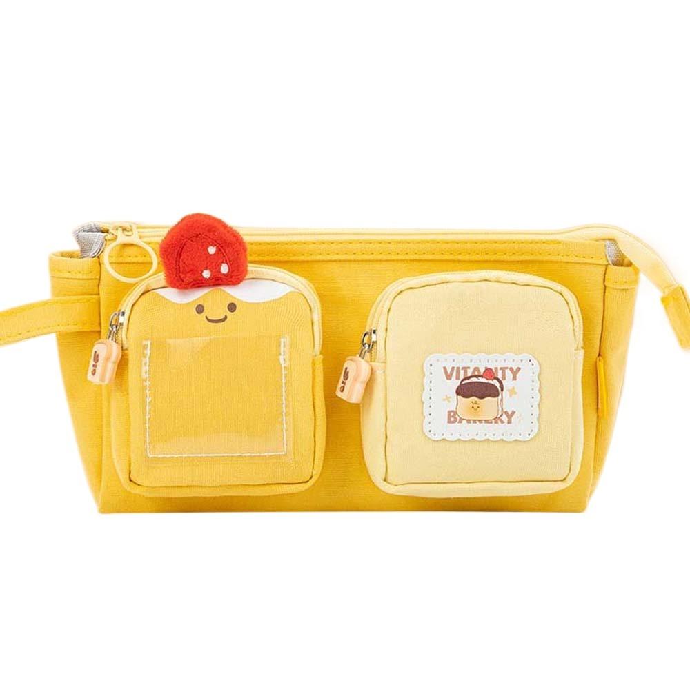 Large Capacity Cute Bear Pencil Pouch Chestnut Stationery Storage Bag Cartoon Canvas Pen Bag Daily жёлтый
Large Capacity Cute Bear Pencil Pouch Chestnut Stationery Storage Bag Cartoon Canvas Pen Bag Daily жёлтый