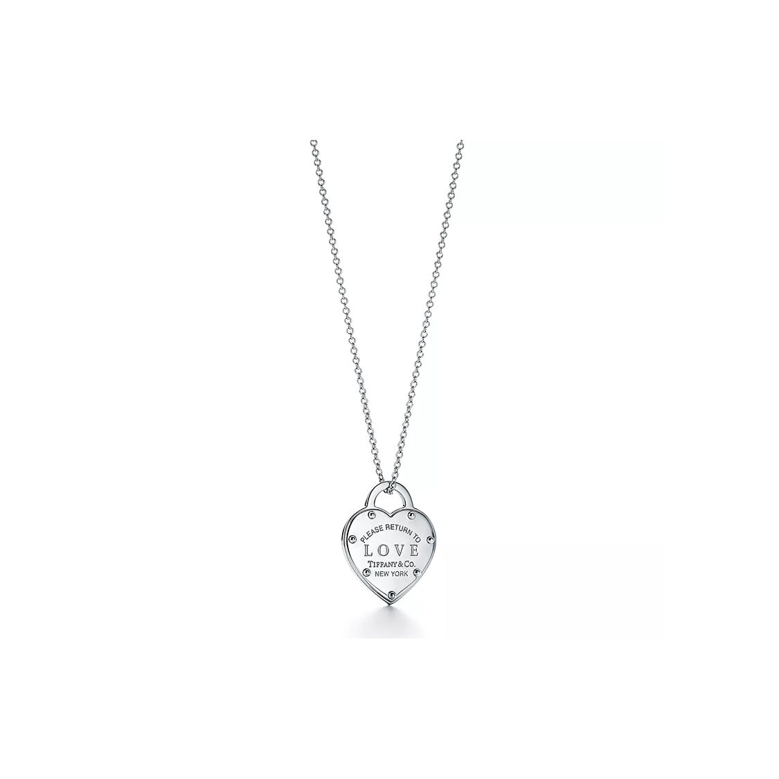 Tiffany & Co. Return To Tiffany Logo Engraved Heart Necklace Women necklace Silver 60014249 20
Tiffany & Co. Return To Tiffany Logo Engraved Heart Necklace Women necklace Silver 60014249 20