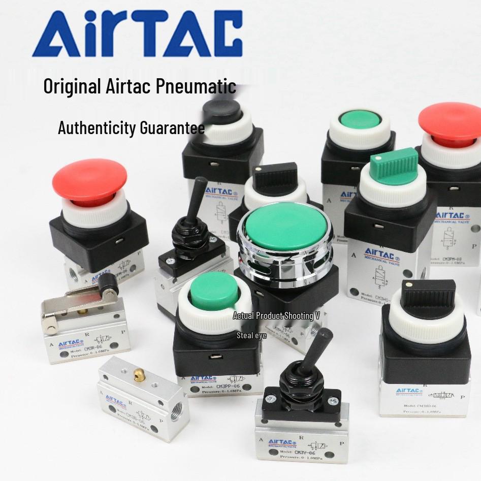 AirTAC Selector Button Mechanical Valve CM3PL Series 06
AirTAC Selector Button Mechanical Valve CM3PL Series 06