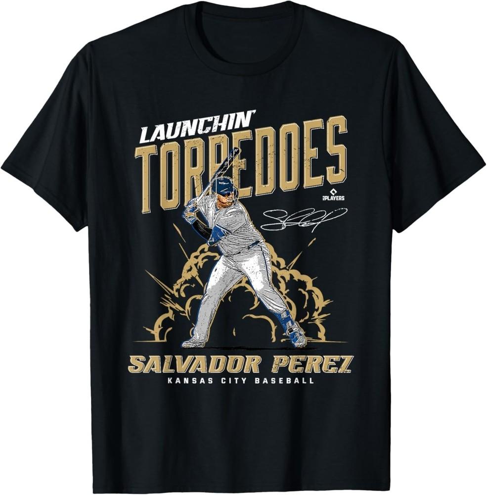 Launchin Torpedoes Salvador Perez Kansas City Baseball T-Shirt 3XL
Launchin Torpedoes Salvador Perez Kansas City Baseball T-Shirt 3XL