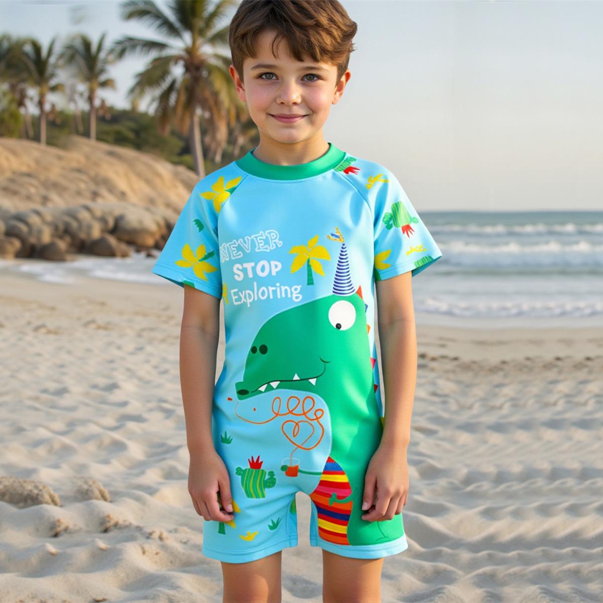 2025 Boys Cartoon Quick-Dry Short Sleeve One-Piece Swimsuit for Toddlers 5 Years озеро синий
2025 Boys Cartoon Quick-Dry Short Sleeve One-Piece Swimsuit for Toddlers 5 Years озеро синий