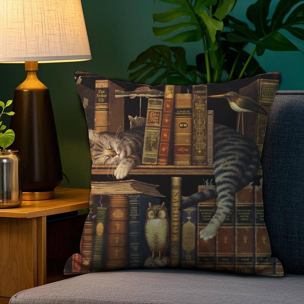 Classic Cute Cat Pillow Case Plush Fabric Soft Double Sided Print Sofa Cushion Cover Throw Pillow Covers 30x30cm
Classic Cute Cat Pillow Case Plush Fabric Soft Double Sided Print Sofa Cushion Cover Throw Pillow Covers 30x30cm
