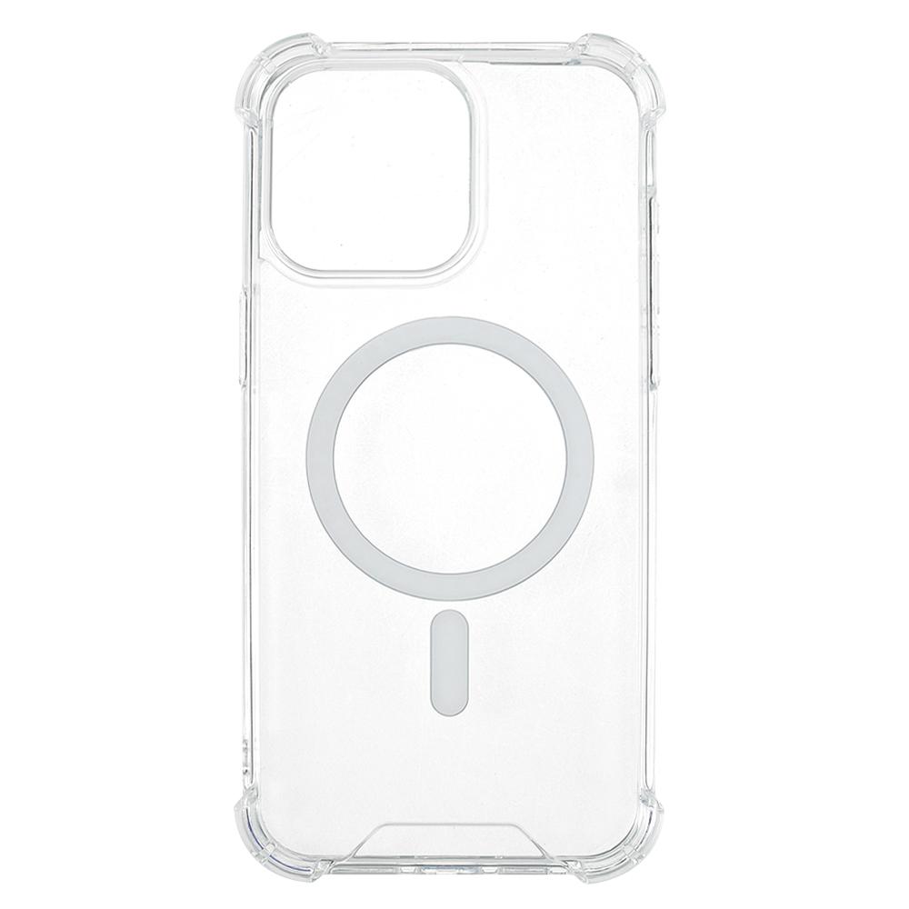 For iPhone 15 Pro Max Clear Phone Case Compatible with MagSafe 1.5mm Shockproof Back Cover Type A
For iPhone 15 Pro Max Clear Phone Case Compatible with MagSafe 1.5mm Shockproof Back Cover Type A