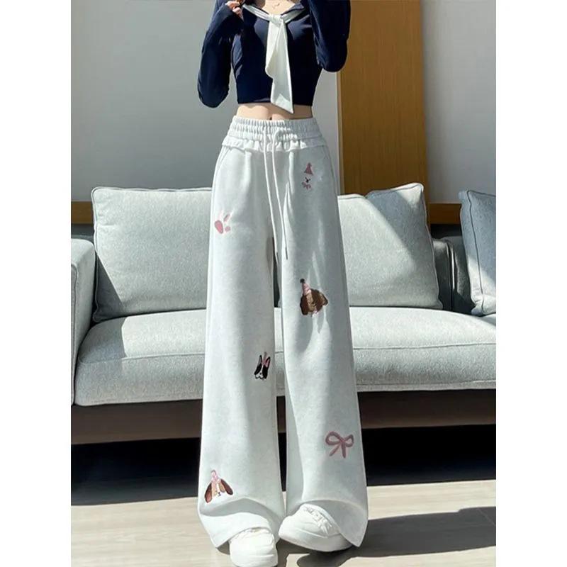 High-Waisted Lace Embroidered Cartoon Casual Pants - Slim, Straight, Wide-Leg Summer Style S сірий колір
High-Waisted Lace Embroidered Cartoon Casual Pants - Slim, Straight, Wide-Leg Summer Style S сірий колір