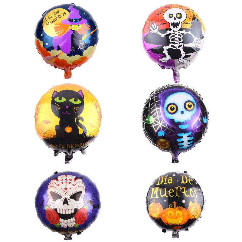 New 18-Inch Round Halloween Aluminum Film Balloon Birthday Party Decoration Spoof Pumpkin Ghost Skull
New 18-Inch Round Halloween Aluminum Film Balloon Birthday Party Decoration Spoof Pumpkin Ghost Skull