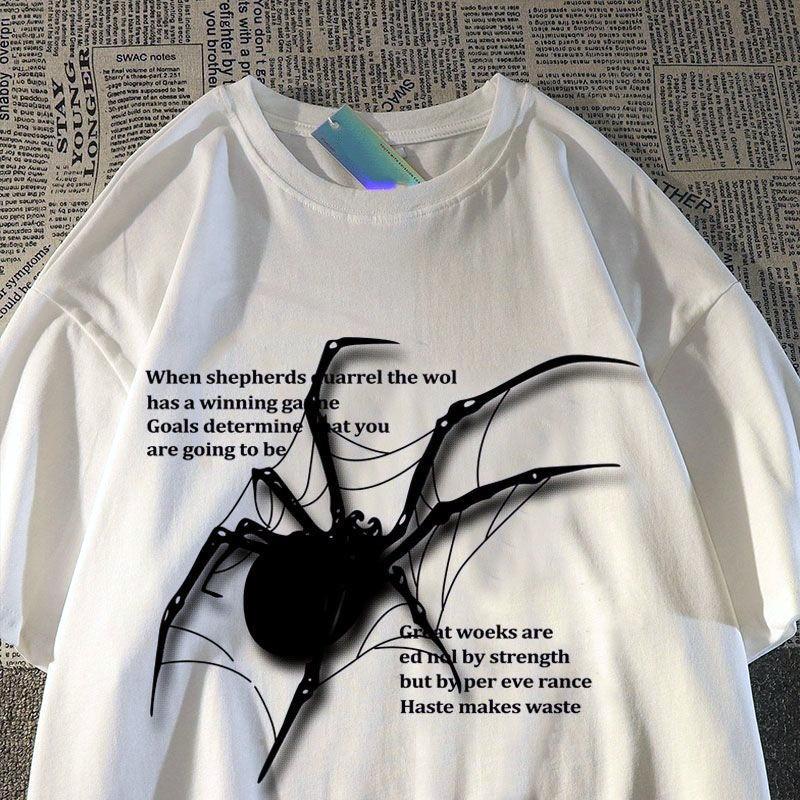 Y2K Korean Men Streetwear Spider Graphic Acubi Harajuku Egirl Short Sleeve T-Shirts Grunge Aesthetics Oversized Tops Alt Clothes 4XL
Y2K Korean Men Streetwear Spider Graphic Acubi Harajuku Egirl Short Sleeve T-Shirts Grunge Aesthetics Oversized Tops Alt Clothes 4XL