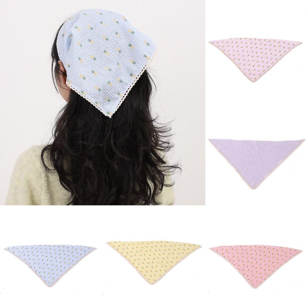 Fashion Triangle Headband Cotton Small Floral Turban High Quality Knitted Shawl For Spring/Summer
Fashion Triangle Headband Cotton Small Floral Turban High Quality Knitted Shawl For Spring/Summer