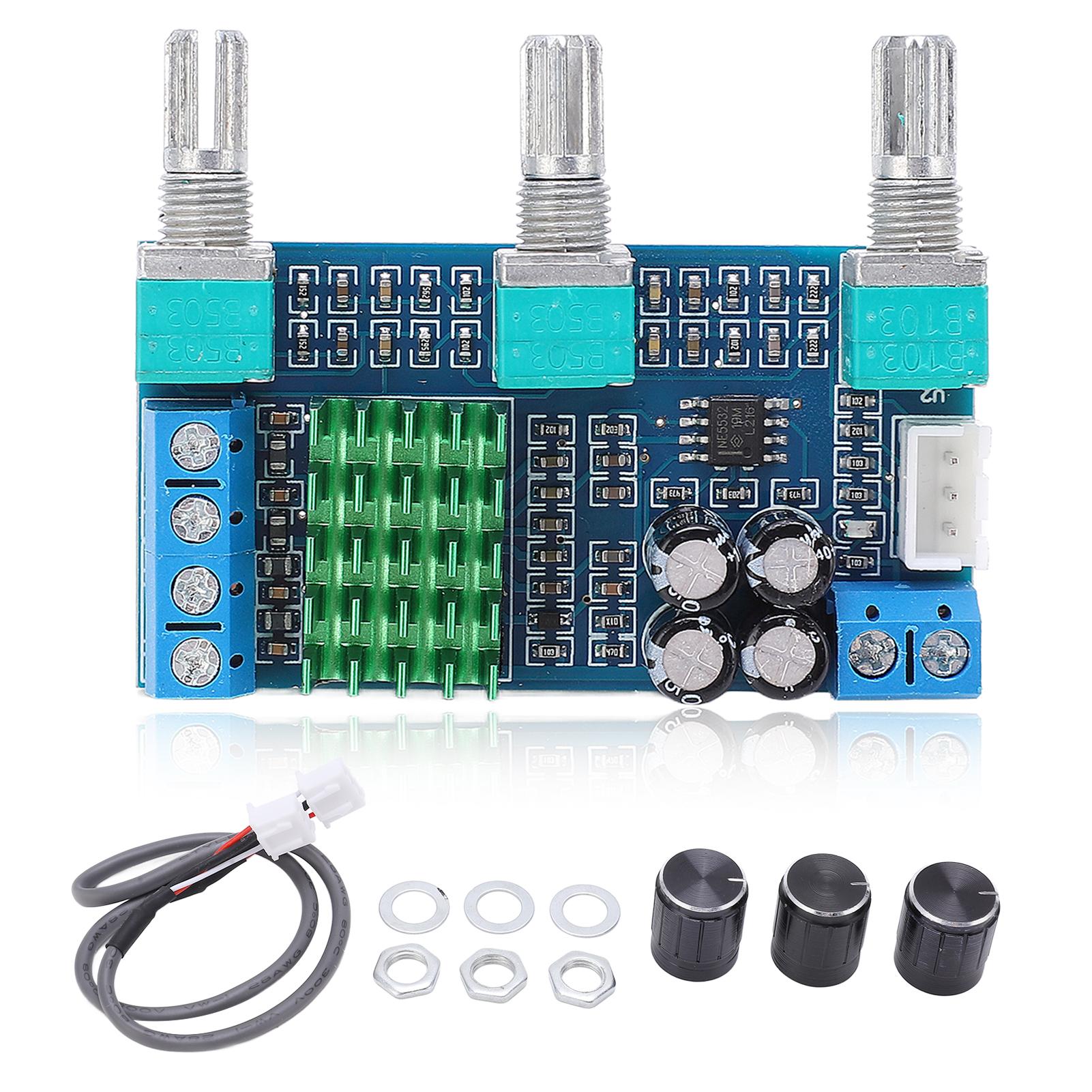 Power Amplifier Board XHM567 TPA3116D2 Dual Channel Digital Volume Control Module 2x80W for Audio
Power Amplifier Board XHM567 TPA3116D2 Dual Channel Digital Volume Control Module 2x80W for Audio