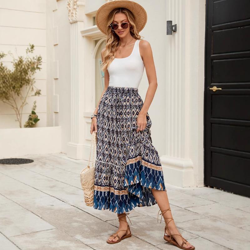 Женское пляжное платье весна/лето, позиционирующее принтованную юбку в стиле бохо XL тёмно-синий
Женское пляжное платье весна/лето, позиционирующее принтованную юбку в стиле бохо XL тёмно-синий