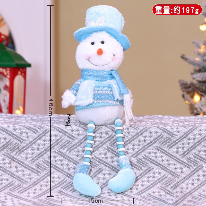 Рождественское новое синее длинноногое украшение кукла Санта снеговик настольное украшение праздничный подарок see picture to mark the size
Рождественское новое синее длинноногое украшение кукла Санта снеговик настольное украшение праздничный подарок see picture to mark the size
