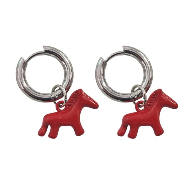 Unique Horse Pendant Earrings Fashion Earrings Ear Jewelry Alloy Texture Suitable for Casual and Formal Occasions
Unique Horse Pendant Earrings Fashion Earrings Ear Jewelry Alloy Texture Suitable for Casual and Formal Occasions