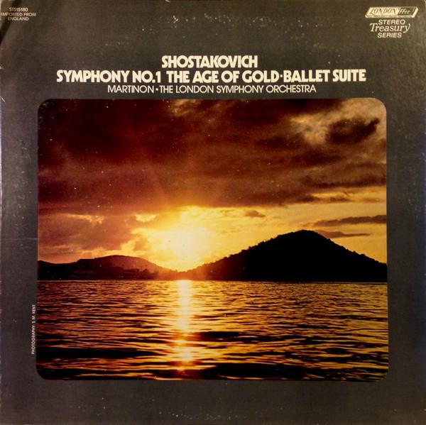 LP Record DMITRI SHOSTAKOVICH, JEAN MARTINON, - Symphony No. 1 / The Age Of Gold - STS15180 London Records 1973 US Classical Used
LP Record DMITRI SHOSTAKOVICH, JEAN MARTINON, - Symphony No. 1 / The Age Of Gold - STS15180 London Records 1973 US Classical Used