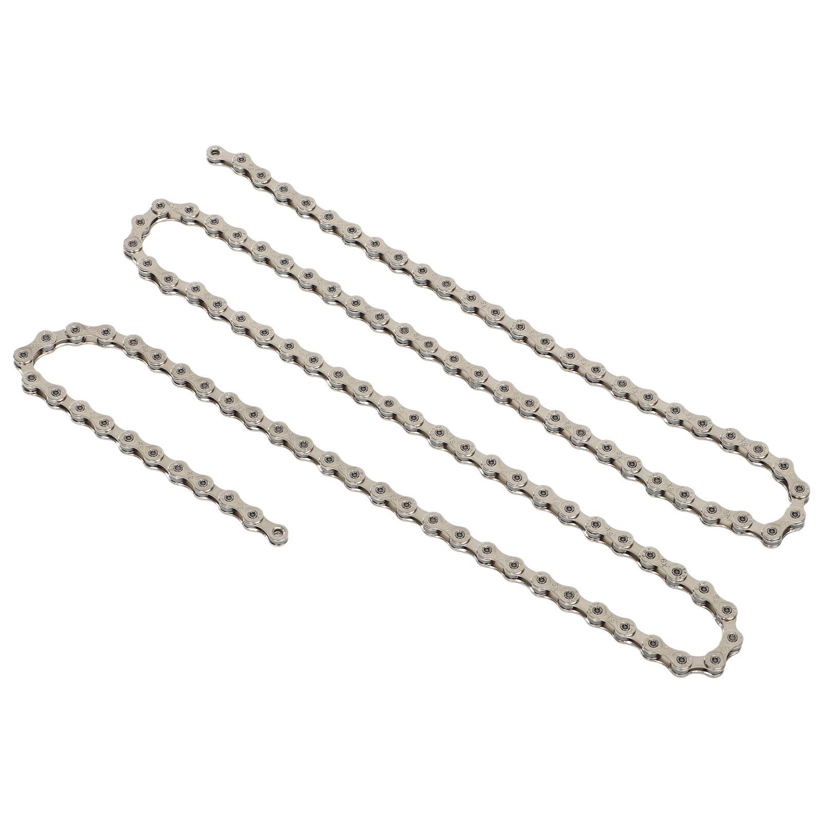 Bicycle Chain Stainless Steel 9s Variable Speed Chain with Articulating Buckle for Mountain Road Cycling
Bicycle Chain Stainless Steel 9s Variable Speed Chain with Articulating Buckle for Mountain Road Cycling