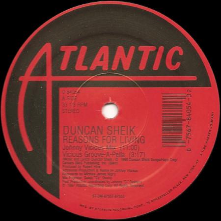 12inch Record DUNCAN SHEIK - Reasons For Living 084054 Atlantic 1997 US Dance & Electronica Used
12inch Record DUNCAN SHEIK - Reasons For Living 084054 Atlantic 1997 US Dance & Electronica Used
