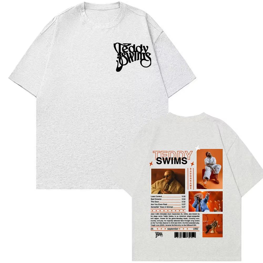 Rapper Teddy Swims Album 2026 Tour Cover T Shirts Men Clothing Retro FashionTshirt Hip Hop Punk High Quality T Shirt 4XL
Rapper Teddy Swims Album 2026 Tour Cover T Shirts Men Clothing Retro FashionTshirt Hip Hop Punk High Quality T Shirt 4XL