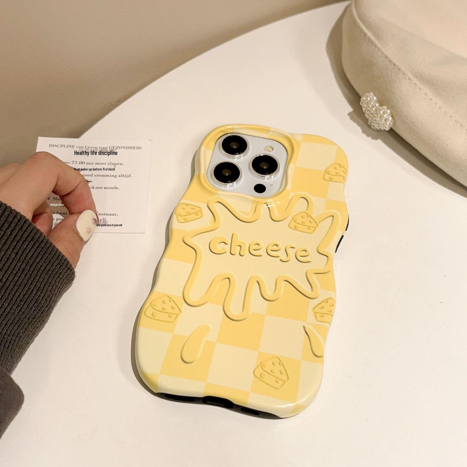 Yellow Cheese Stand for iPhone 16 Pro Max and Apple 17 Case - Two-in-One for 15/14 17 Pro Max
Yellow Cheese Stand for iPhone 16 Pro Max and Apple 17 Case - Two-in-One for 15/14 17 Pro Max