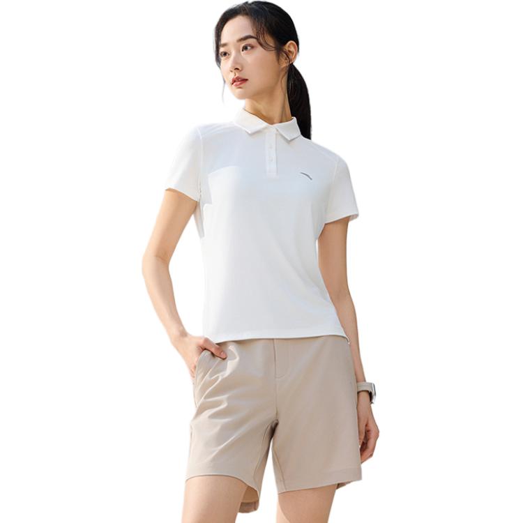 Anta Comfortable Simple Versatile Solid Color Slim Fit Lightweight Sports Polo Shirt Women tops Paper-White 962527122-2 XS
Anta Comfortable Simple Versatile Solid Color Slim Fit Lightweight Sports Polo Shirt Women tops Paper-White 962527122-2 XS
