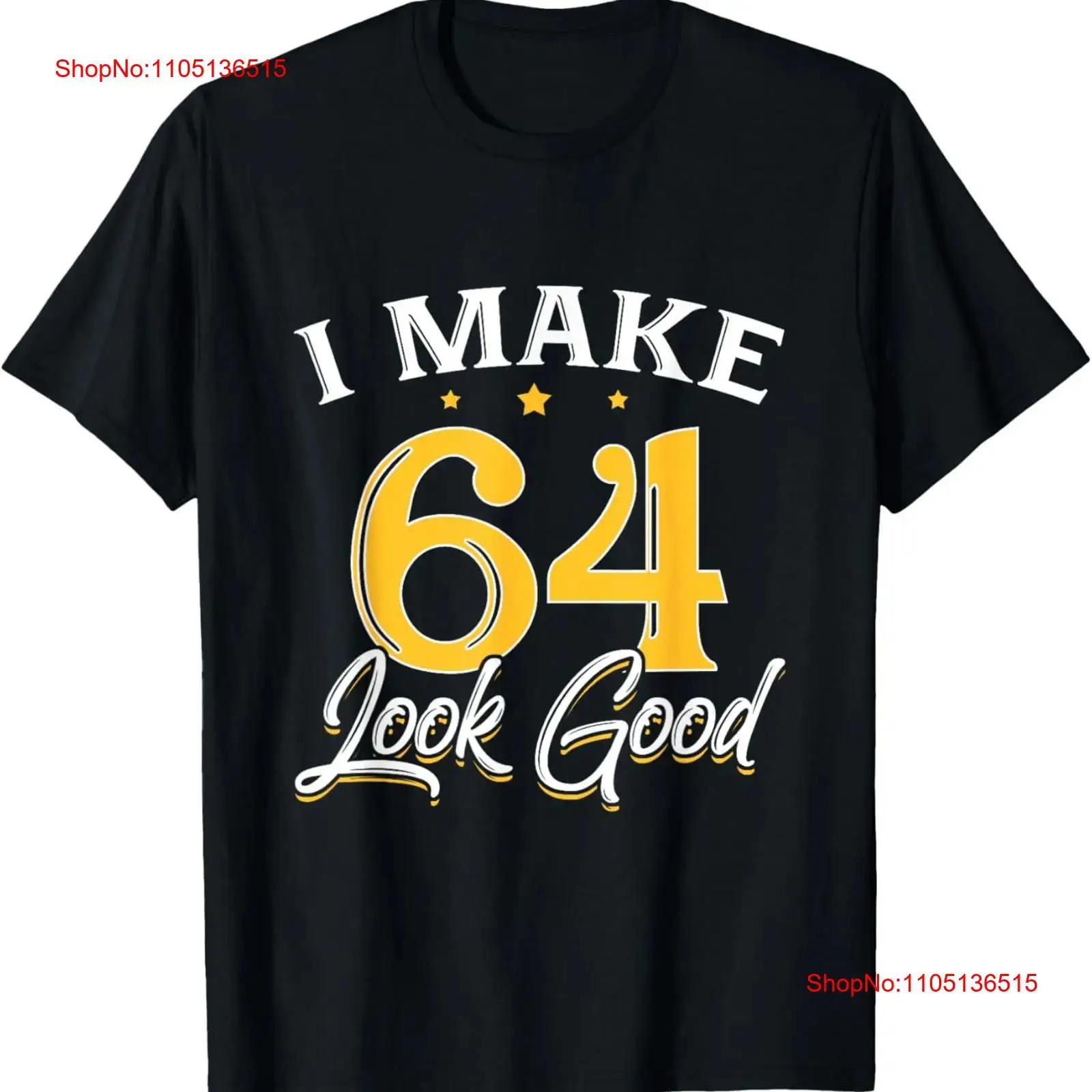 I Make 64 Look Good T Shirt 64th Yrs Old Birthday vintage Washed Casual Stylish fashion graphic Stretched streetwear Unisex 5XL різнокольоровий
I Make 64 Look Good T Shirt 64th Yrs Old Birthday vintage Washed Casual Stylish fashion graphic Stretched streetwear Unisex 5XL різнокольоровий