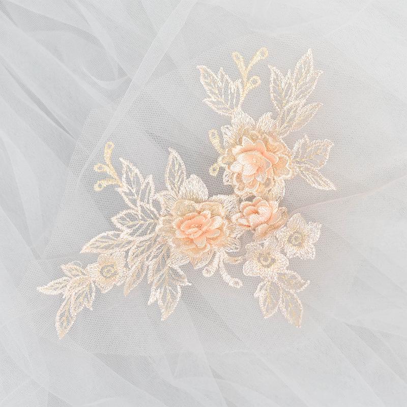Multicolor 3D Lace Flower Appliques for DIY Wedding Dress, Headdress, Clothing Accessories
Multicolor 3D Lace Flower Appliques for DIY Wedding Dress, Headdress, Clothing Accessories