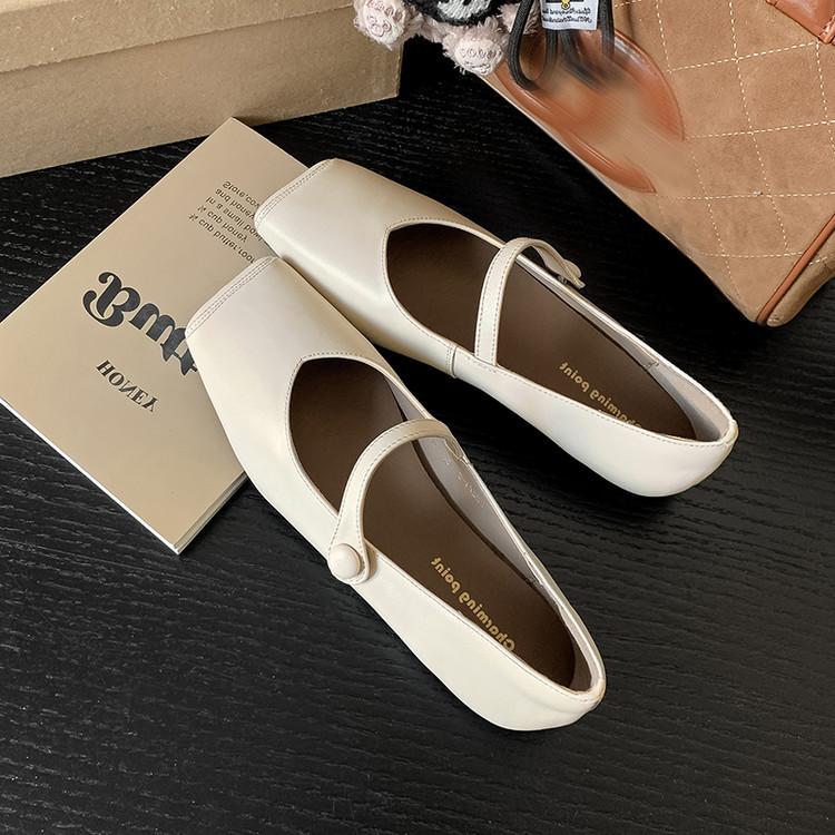Light luxury niche retro single shoes women s 2025 spring new women s shoes foreign trade flat heel square head word with low-top shoes 39
Light luxury niche retro single shoes women s 2025 spring new women s shoes foreign trade flat heel square head word with low-top shoes 39
