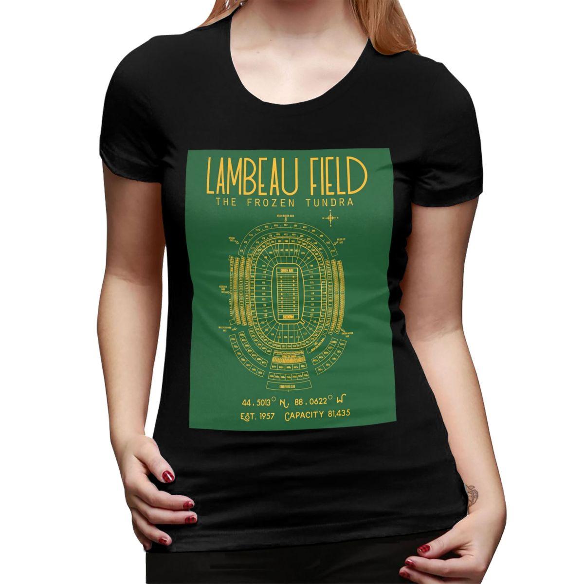 Green Bay Packers Lambeau Field Stadium TShirt for Women Crew Neck Streetwear T Shirts Womens Short Sleeve Summer Clothes Tops 4XL
Green Bay Packers Lambeau Field Stadium TShirt for Women Crew Neck Streetwear T Shirts Womens Short Sleeve Summer Clothes Tops 4XL