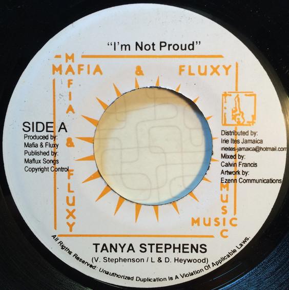 7inch Record TANYA STEPHENS - I m Not Proud NONE Mafia And Fluxy Jamaica Reggae, Ska & Dub Used
7inch Record TANYA STEPHENS - I m Not Proud NONE Mafia And Fluxy Jamaica Reggae, Ska & Dub Used