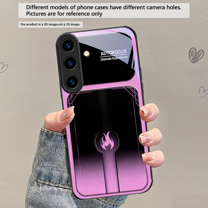 Dazzling purple flames For Samsung Galaxy S20 S21 S22 S23 Plus S24 FE S25 Ultra S26 Edge S25+ 20+ 22+ 24+ Black Glass Phone Case Galaxy S25 Edge
Dazzling purple flames For Samsung Galaxy S20 S21 S22 S23 Plus S24 FE S25 Ultra S26 Edge S25+ 20+ 22+ 24+ Black Glass Phone Case Galaxy S25 Edge