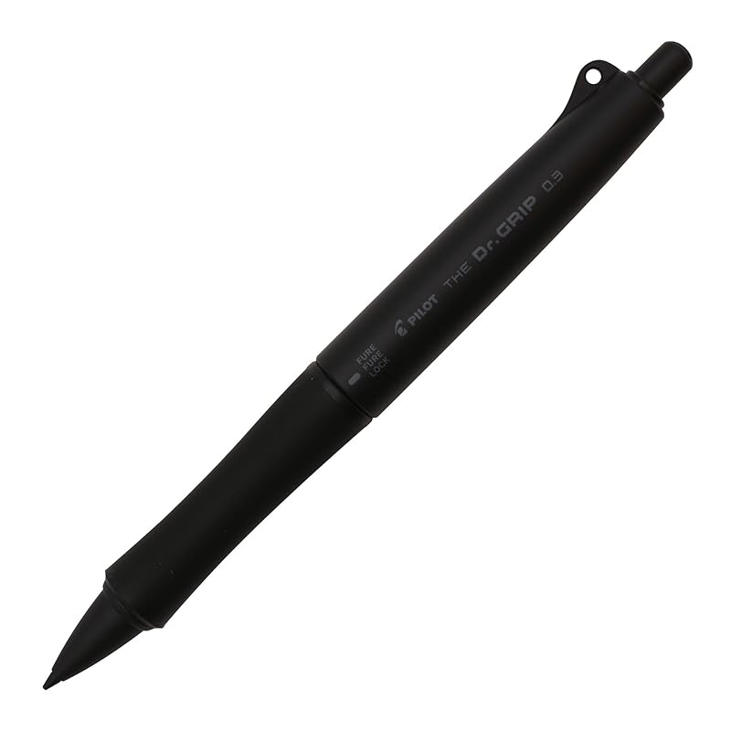 PILOT mechanical pencil The Doctor Grip Black Accent 0.3mm matte black HTDGB13MB
PILOT mechanical pencil The Doctor Grip Black Accent 0.3mm matte black HTDGB13MB