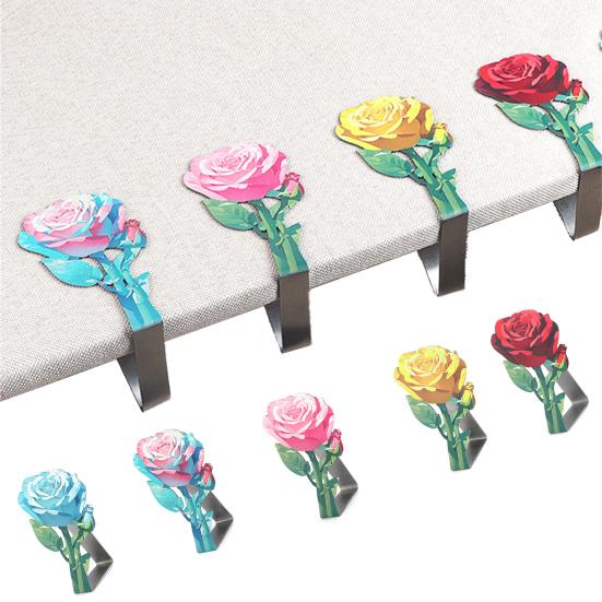 4Pcs Stainless Steel Rose Tablecloth Clip Non-slip Indoor Outdoor Wedding Party Picnic Camping Table Cover Holder Fixing Clamp
4Pcs Stainless Steel Rose Tablecloth Clip Non-slip Indoor Outdoor Wedding Party Picnic Camping Table Cover Holder Fixing Clamp