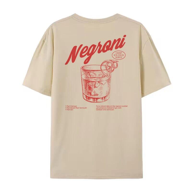 Negroni Women Back Print Retro Style TShirts Cocktail Drinking T Shirt Harajuku Streetwear Graphic Tees Unisex Vintage Clothing 4XL
Negroni Women Back Print Retro Style TShirts Cocktail Drinking T Shirt Harajuku Streetwear Graphic Tees Unisex Vintage Clothing 4XL
