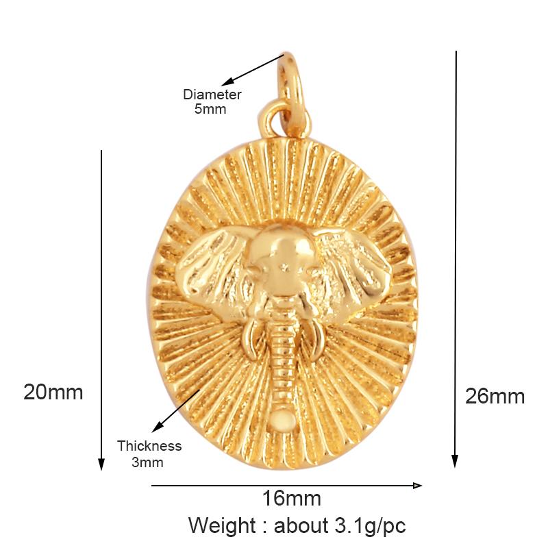 Fine Bird Cat Rabbit Owl Fox Animal Charm Pendant,Unique Bear Elephant Gold Zircon Necklace Bracelet for Jewelry Supply L43
Fine Bird Cat Rabbit Owl Fox Animal Charm Pendant,Unique Bear Elephant Gold Zircon Necklace Bracelet for Jewelry Supply L43