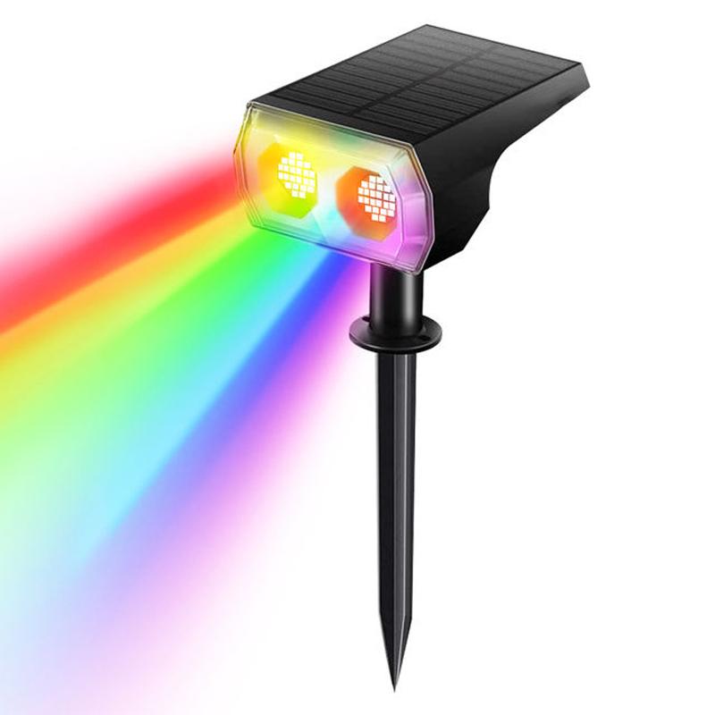 Solar Spot Light IP65 Solar Outdoor Lights 48 LEDS RGB Waterproof Garden Light 2-in-1 Solar Spotlight For Yard lawn
Solar Spot Light IP65 Solar Outdoor Lights 48 LEDS RGB Waterproof Garden Light 2-in-1 Solar Spotlight For Yard lawn