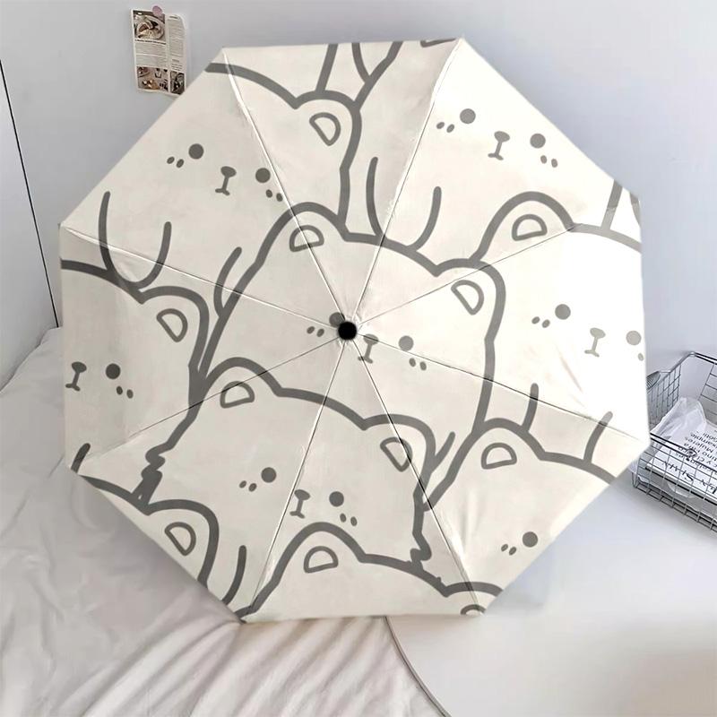 1 PC Polar bear Automatic Folding Umbrella - Cartoon Pattern, Portable & Foldable Design with 24 Ribs, Christmas Birthday Gifts
1 PC Polar bear Automatic Folding Umbrella - Cartoon Pattern, Portable & Foldable Design with 24 Ribs, Christmas Birthday Gifts