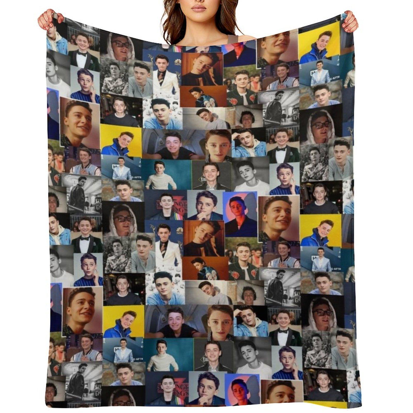 Noah Schnapp Throw Blanket Custom Decorative Sofas Quilt Summer Beddings Blankets 50x60in
Noah Schnapp Throw Blanket Custom Decorative Sofas Quilt Summer Beddings Blankets 50x60in