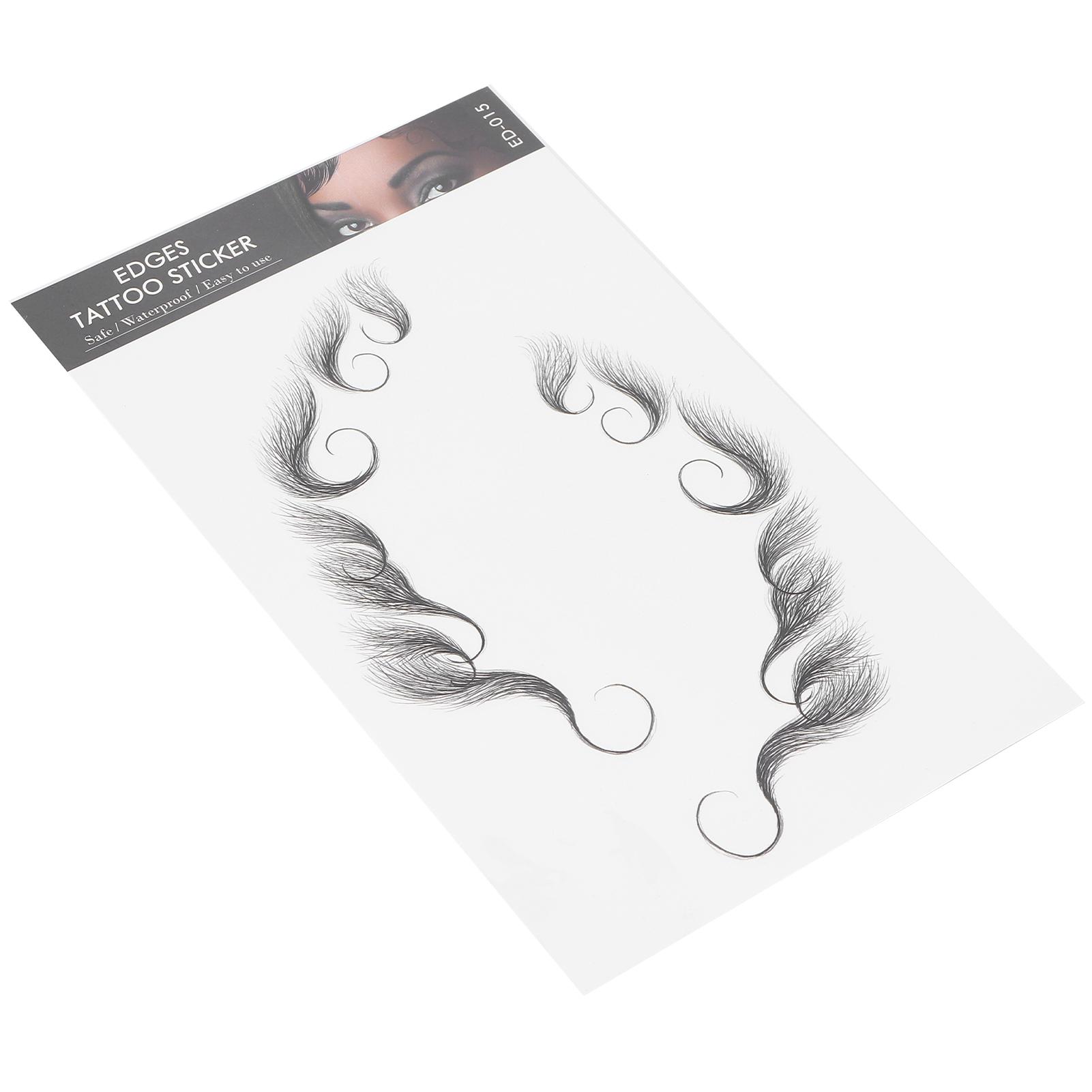 Водонепроницаемая поддельная наклейка для волос, женская натуральная татуировка на кромке волос, наклейка для татуировки ED-17
Водонепроницаемая поддельная наклейка для волос, женская натуральная татуировка на кромке волос, наклейка для татуировки ED-17