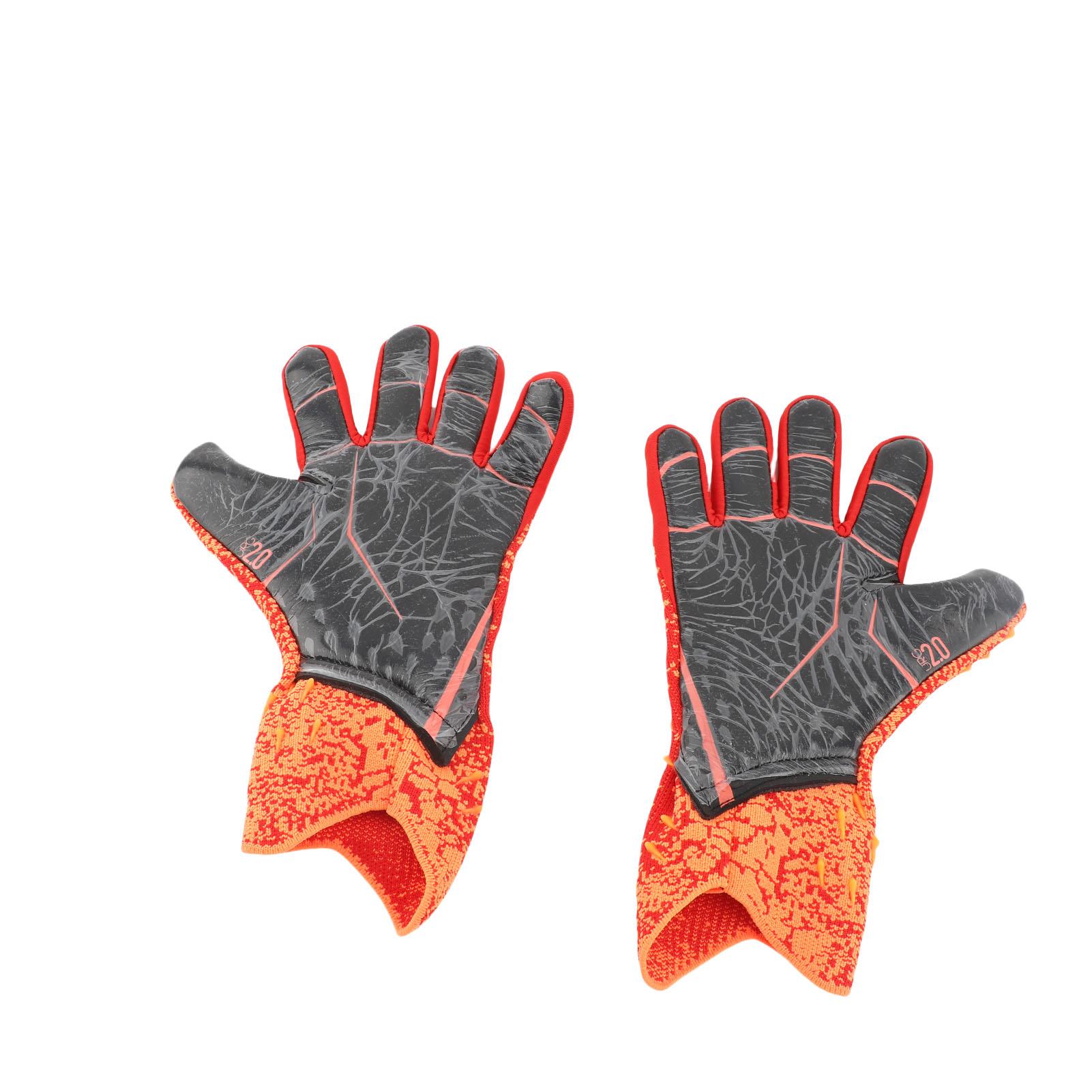 Goal Gloves Brthable Anti Slip Goalie Gloves with Latex Strong Grip Palms for Soccer
Goal Gloves Brthable Anti Slip Goalie Gloves with Latex Strong Grip Palms for Soccer