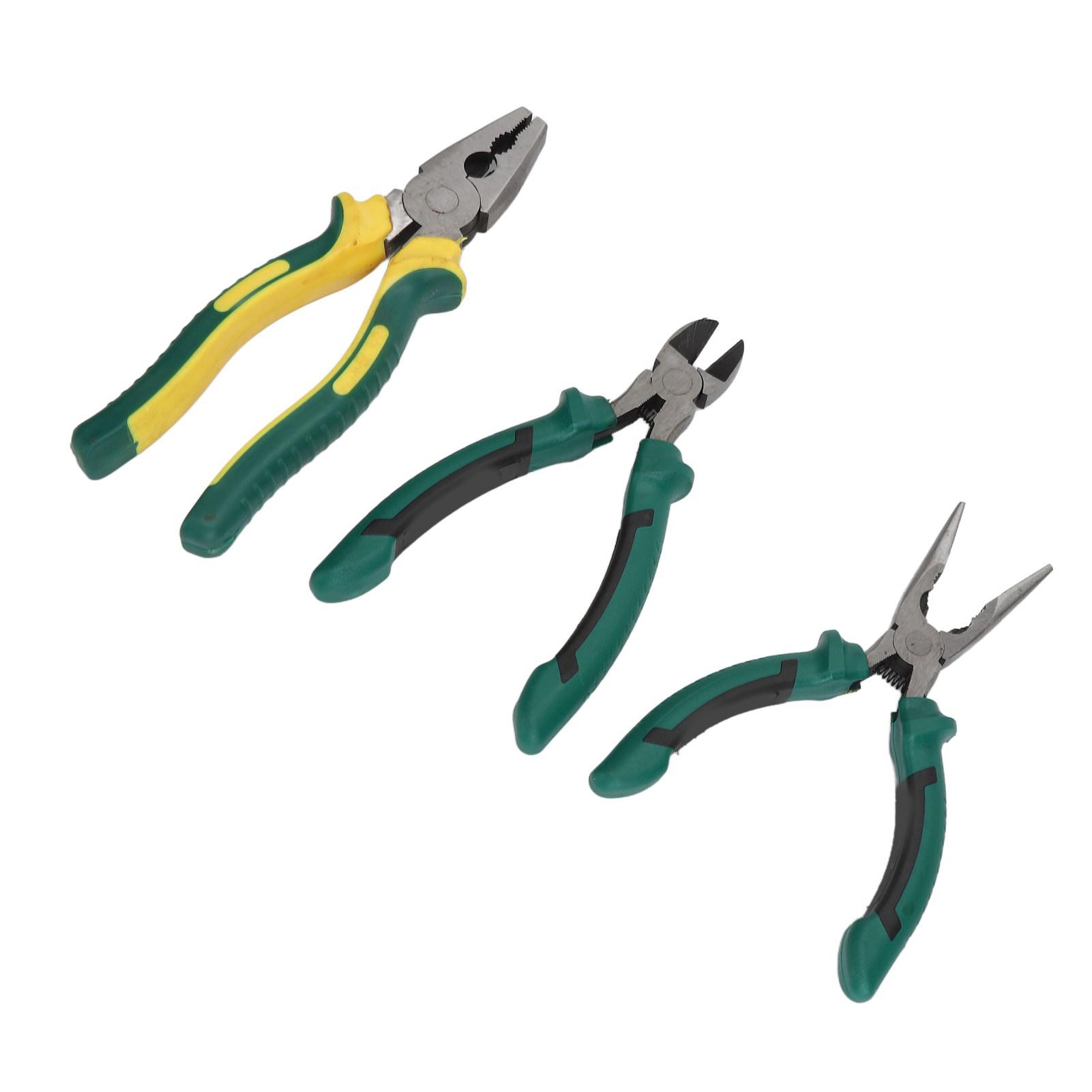 Набор плоскогубцев 3 шт 6 дюймов Диагональные кусачки Удлиненные 8 дюймов Плоскогубцы для проволоки Многофункциональные Электрика
Набор плоскогубцев 3 шт 6 дюймов Диагональные кусачки Удлиненные 8 дюймов Плоскогубцы для проволоки Многофункциональные Электрика