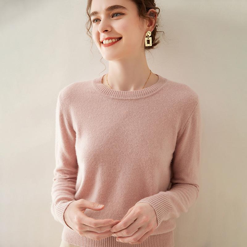 Осенне-зимний кашемировый свитер женский с круглым вырезом пуловер повседневный трикотажный топ женское короткое нижнее пальто мода XXL
Осенне-зимний кашемировый свитер женский с круглым вырезом пуловер повседневный трикотажный топ женское короткое нижнее пальто мода XXL