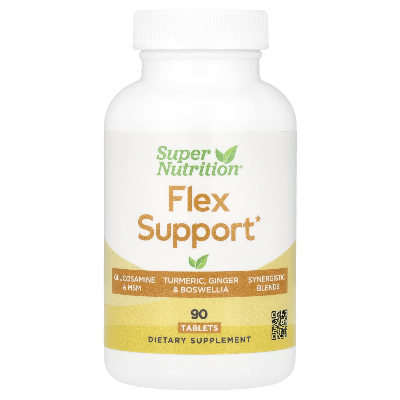 Joint Flexibility Supplement, Contains Glucosamine Hci, Methylsulfonylmethane, Hyaluronic Acid, Turmeric, Boswellia, 90 Tablets
Joint Flexibility Supplement, Contains Glucosamine Hci, Methylsulfonylmethane, Hyaluronic Acid, Turmeric, Boswellia, 90 Tablets