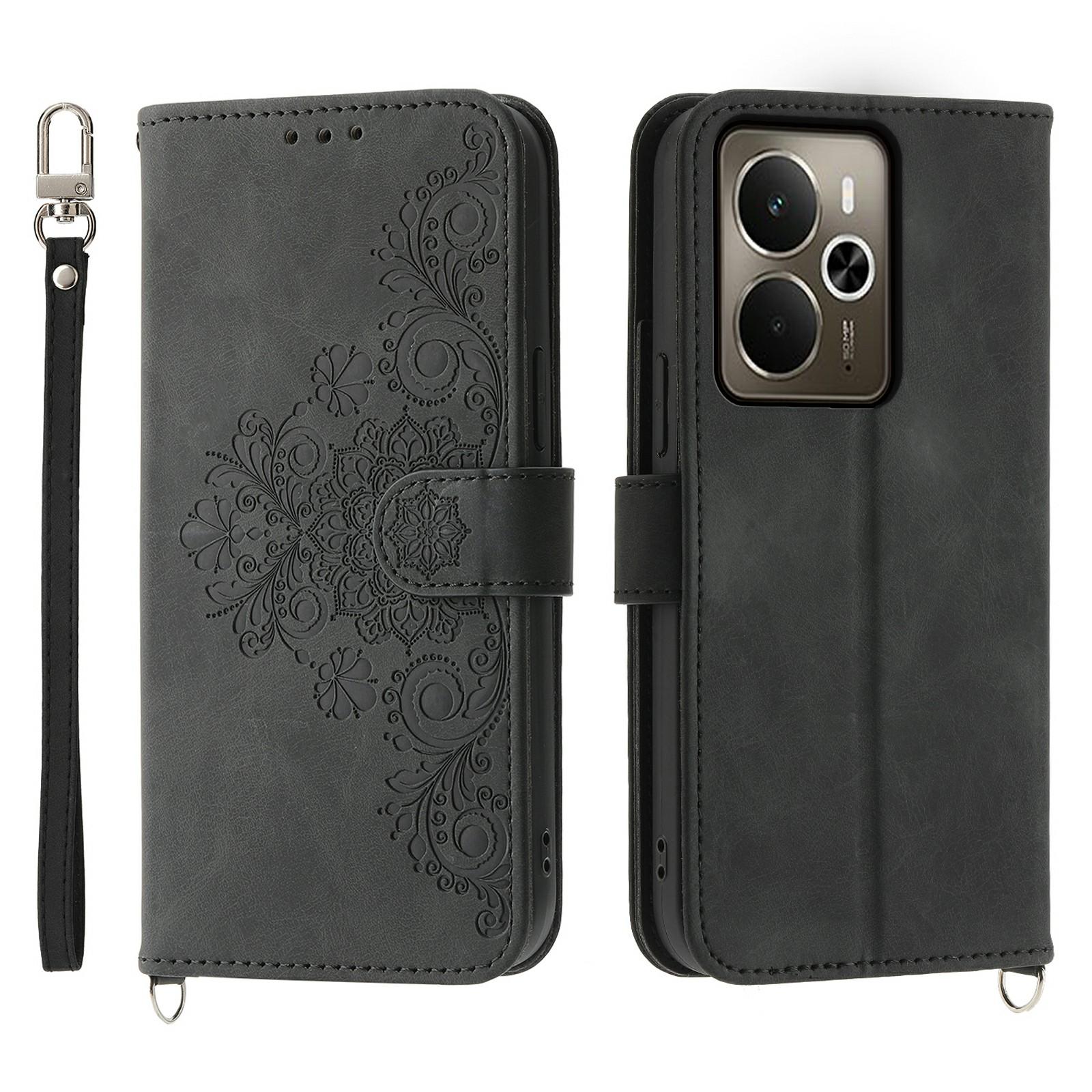 For Realme 14 5G Case Flower Pattern PU Leather Wallet Phone Cover with Strap E
For Realme 14 5G Case Flower Pattern PU Leather Wallet Phone Cover with Strap E